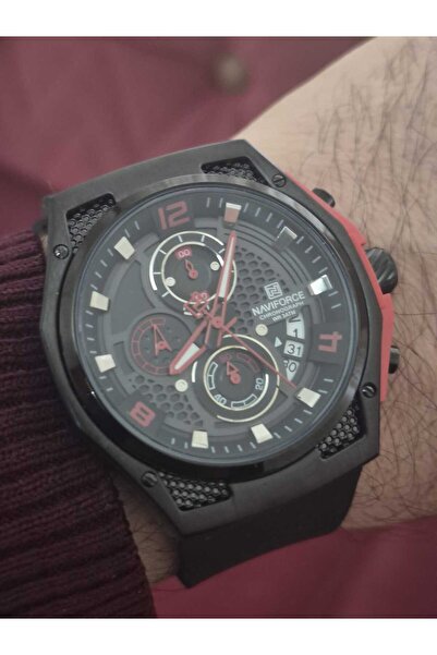 Naviforce Erkek Kol Saati Fonksiyonlu Silikon Kordon 2225
