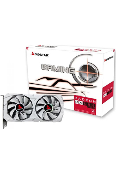 Other Placă grafică BIOSTAR Radeon RX 580 8GB Albă D5