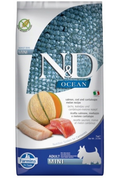 Other FARMINA N&D OCEAN DOG SALMON,COD&CANTALOUPE 7kg