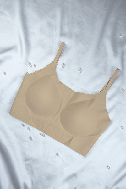 GLEEZIE Ten Laser Cut Bra with Stitch-Free Removable Pads and Adjustable Straps