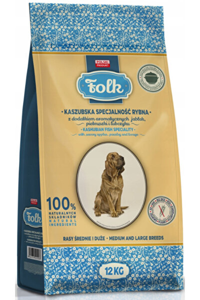 Other Karma sucha dla psa FOLK Kaszubska specjalność rybna Medium&Large 12kg