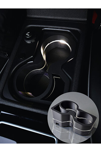 Unbrande VW Golf MK8 Dual Cup Holder Insert – Interior Upgrade