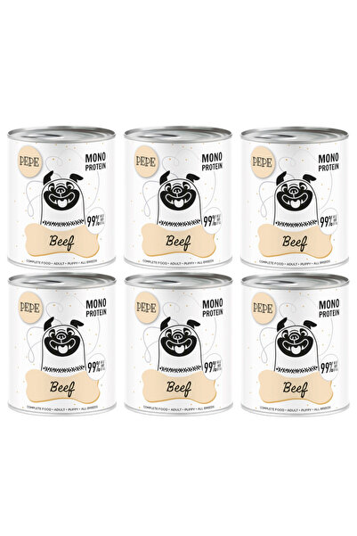 Other Karma mokra dla psa Paka Zwierzaka Pepe Beef 99% wołowina 6x800g