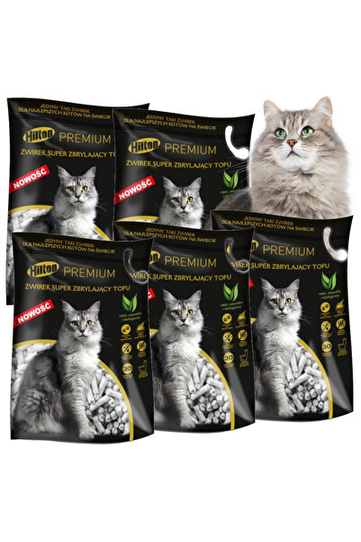 Other HILTON Așternut pentru animale cu tofu super aglomerant 5x2.5kg