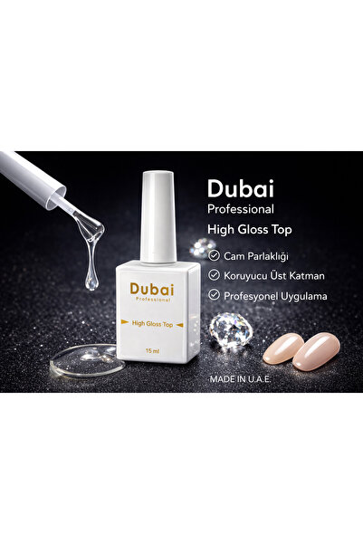 Dubai professional High Gloss Top Coat 15 ml