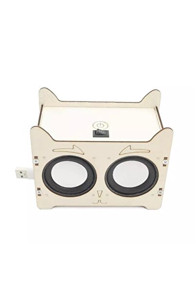 TeTea Jucarie Educationala Tetea, Kit lemn STEM, difuzor cu bluetooth