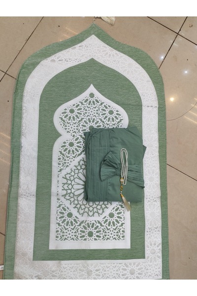 JOURDAIN Prayer rug and shawl set
