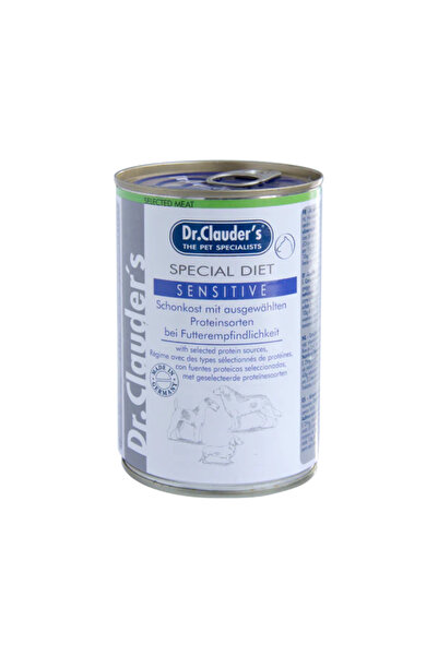 Dr. Clauder'S علب دكتور كلودرز المختارة للكلاب الحساسة للحوم، بنكهة لحم الضأن...