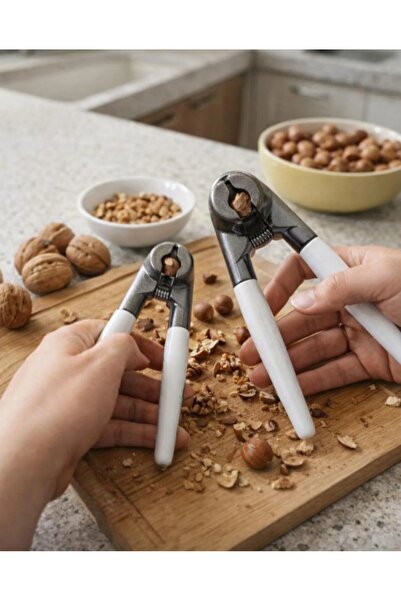 Alvin Double Size Walnut Cracker – Durable Metal Nut & Walnut Cracking Tool (...