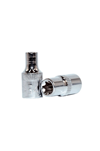 Ülkü 1/4INÇ E TIPI TORX CRV LOKMALAR (E8)