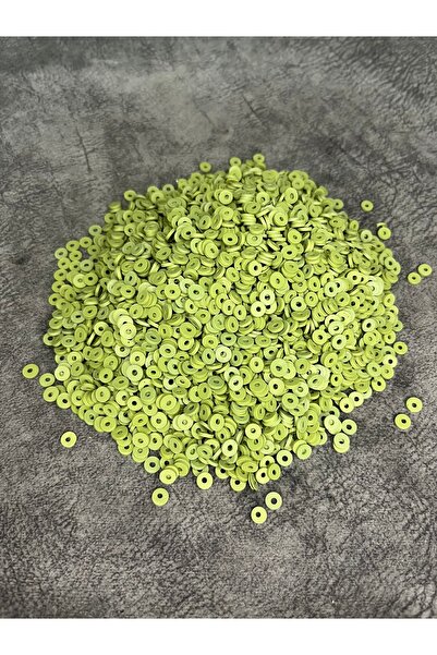 Mos Tespih 10 جرام من خرز فيمو للمجوهرات باللون الأخضر الداكن مقاس 6 مم