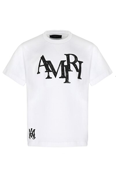 Amiri KADEMELİ KARALAMALI TİŞÖRT