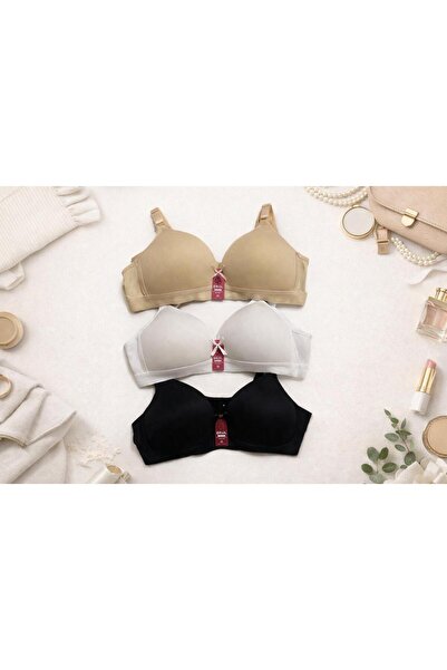 Merzu alıştırma sütyeni 3 lü set yumuşak ve rahat