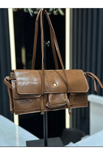 ÖZÜM TAKI Women's Shoulder Bag Brown