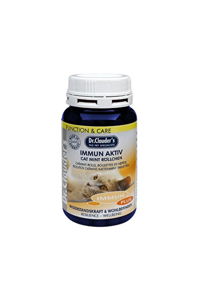 Dr. Clauder'S Dr.Clauders Immun Acitve Mint Rolls for Cats 100g Case of 4