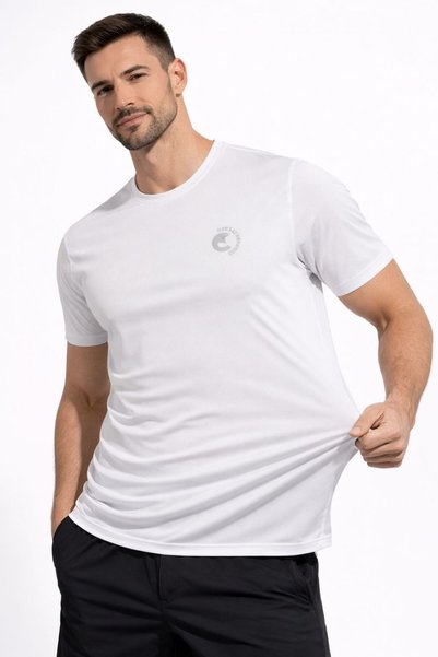 Wolff Combat Tactical Outdoor T-Shirt Casual Crew Neck Stretch Fabric Men's T-Shirt Basic T-Shirt- 817Org