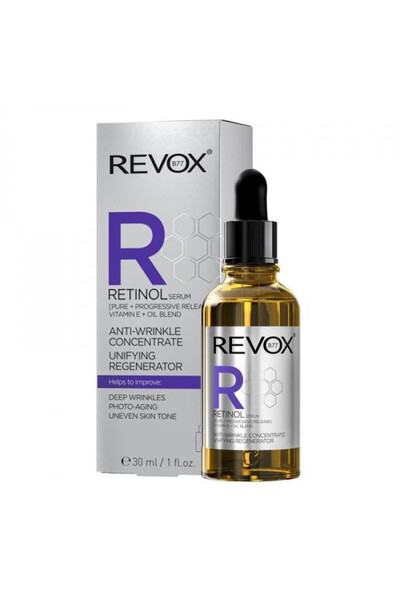 Revox Ser facial uniform regenerator cu retinol, ser, 30 ml