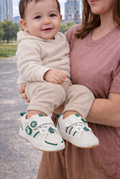 Bebelul Λευκά πάνινα παπούτσια για παιδιά - Kiki