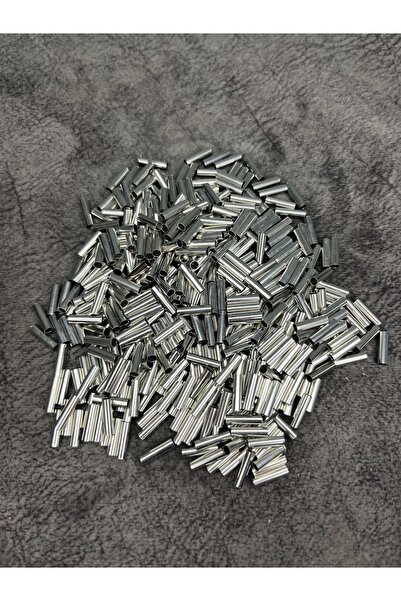 Mos Tespih 20 Adet 3x10mm Yuvarlak Düz Boru Pirinç Boru Takı Malzemesi Ara Ap...