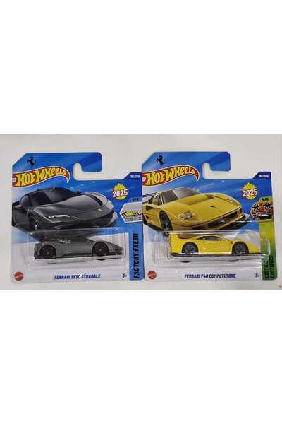 HOT WHEELS Ferrari f40 ve Ferrari sf90