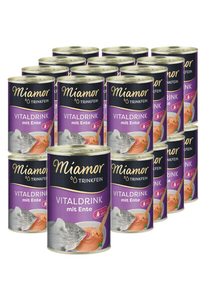 Other Hrană umedă pentru pisici MIAMOR VITALDRINK CU RAȚĂ 24x135ml