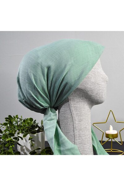 Anatolye وشاح من القماش الشاش باللون الأخضر المائي - مضاد للانزلاق ومقاوم للع...