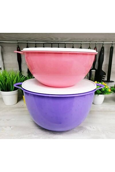 Tupperware 10 LT ve 7.8 LT Mayalama Kabı.
