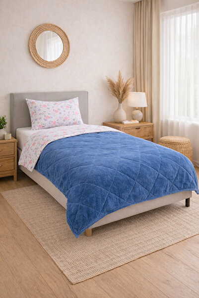 sternen glanz Veloria Cotton Double-Sided Patterned Wellsoft Single Quilt and...