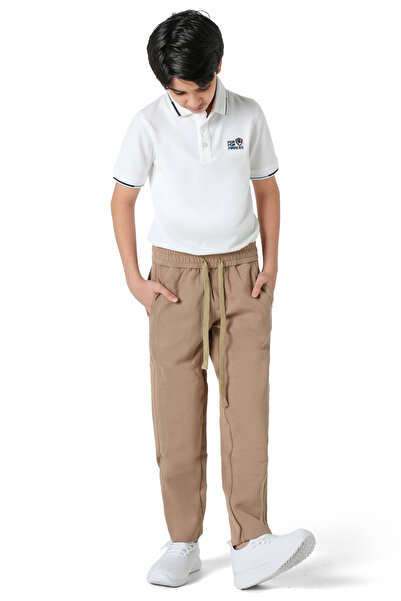 SilverStone بنطلون ولادي يومي مريح خصر مطاطي