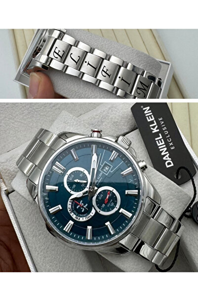 Daniel Klein Exclusive Functions Workable Steel Band Men's Wristwatch Dkln-T60