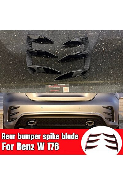 kaytaz MERCEDES W176 ARKA BIÇAK TAMPON VENT ÇİFT 2013-2019 AMG PAKET İÇİN UYUMLU