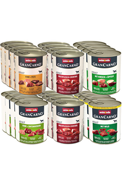 Other HRANĂ UMEDĂ PENTRU CÂINI Animonda GranCarno Adult MIX de Arome 24x800g