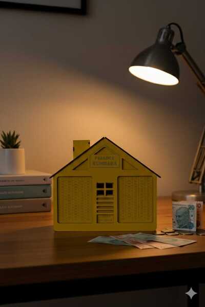 Altın express ✨   Pușculiță din lemn Parabox - Cutie de motivație pentru acum...