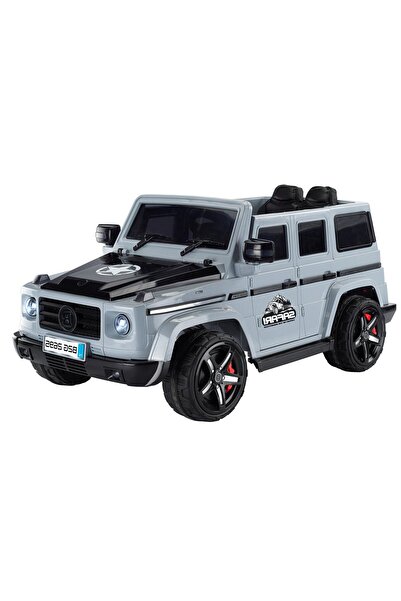 Baby2Go 2695 Safari Akülü Araba 12 Volt / Gri