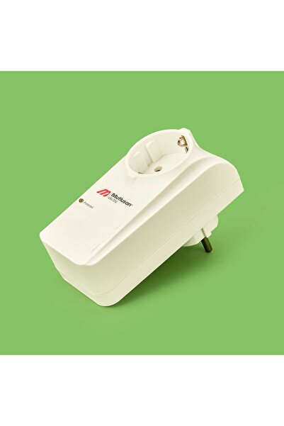 KUT FLY Single Current Protected Socket - White