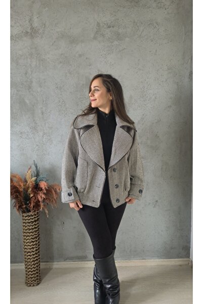 Butik Balık Sırtı Bomber Ceket