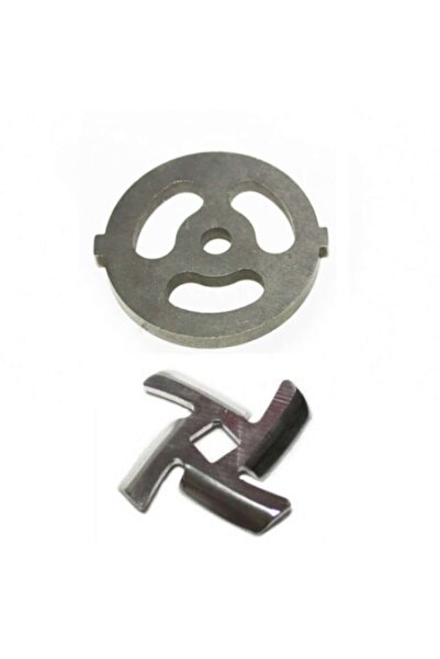 oemco Set - Stainless Steel Knife for Electric Meat Grinder with Square Inter...