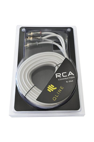 QLine Deniz Sound Garage TY-2031 5 Metre RCA Kablo %100 Bakır