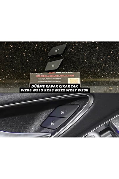 kaytaz MERCEDES KAPI KİLİT TUŞLARI W205 W213 W253 W222 W217 W257 W238 2059055...