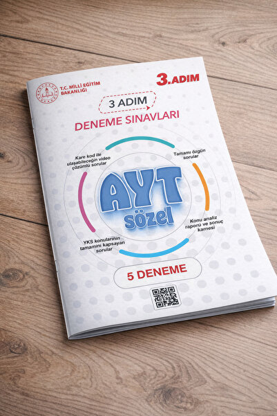 Yetsis Yayınları AYT Sözel Deneme Sınavı - 3. Adım