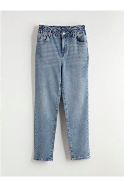 LC Waikiki Artı-Store Mom Fit; Fits Snugly from the Waist to the Ankle and Co...