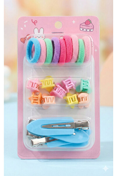 Renkli kids Set de 24 de agrafe colorate pentru fete și bebeluși