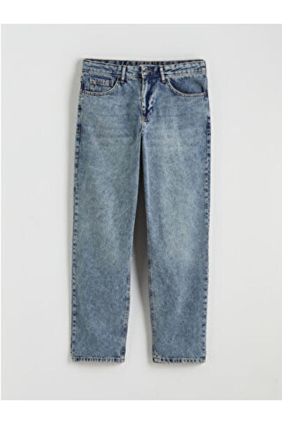 LC Waikiki Artı-Store Baggy Fit Men's Jeans, Made from 100% Cotton Fabric.