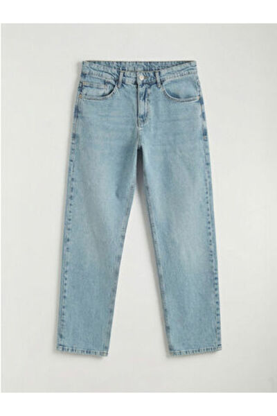 LC Waikiki Artı-Store Standard Fit Men's Jeans, Made of 100% Cotton Fabric. F...