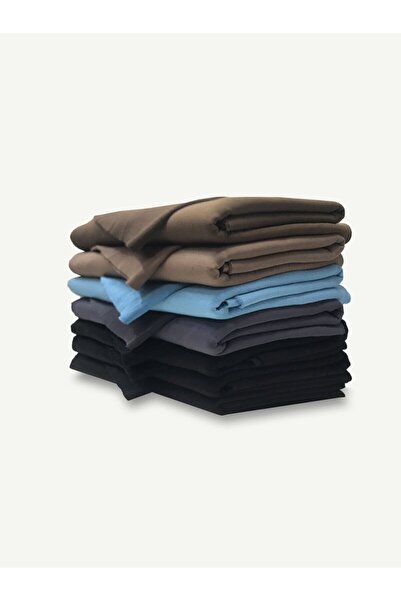 Yiğit Kumaş Set de țesături cu cu căptușeală din fleece fire cu nervuri, 7 bu...