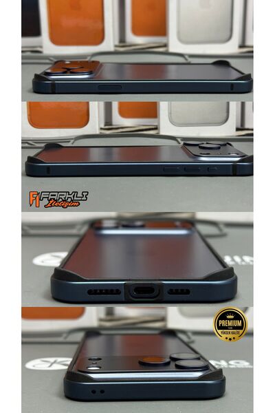 FARKLI İLETİŞİM İPHONE 15 PRO MAX İÇİN DÖNÜŞÜM KAPLAMA SONRASI YAN ÇITA