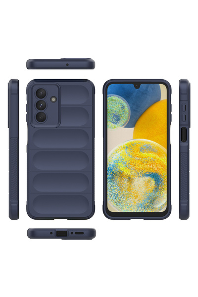 kılıffuarı غطاء سيليكون ناعم متوافق مع هاتف سامسونج جالاكسي A36، بتصميم سطح خ...