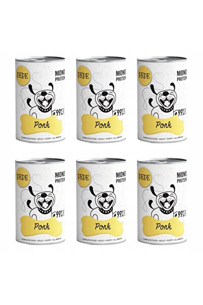 Other Paka Zwierzaka Pepe Carne de porc 99% wieprzowina 6x400g