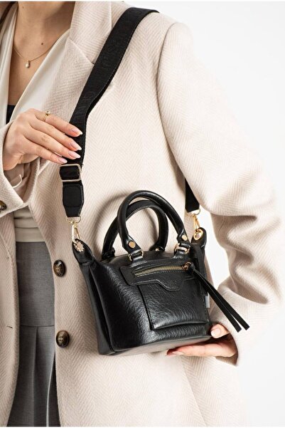 eflanmoda Geantă de mână și de umăr pentru femei, din piele artificială moale...