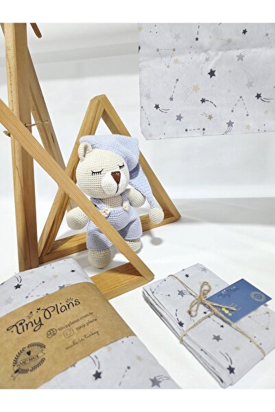 tiny plans Elastic Baby Bed Sheet - Pillowcase Set 40X80 cm